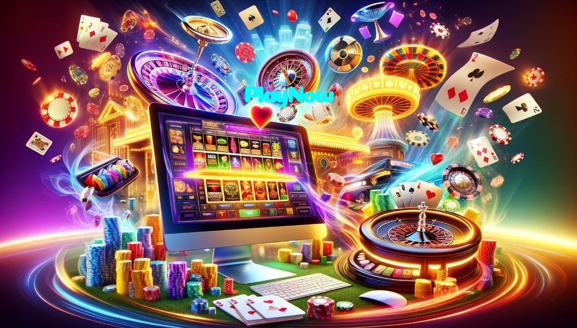 available types of PlayNow bet including pre-match live express and system bets